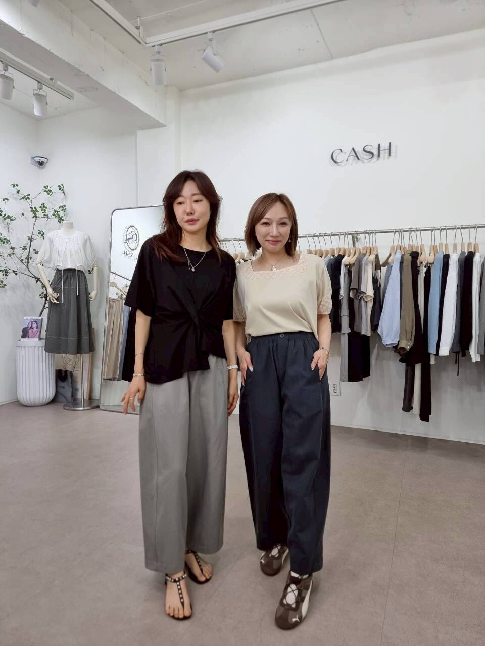 CA5020 橡筋腰顯瘦氣球褲