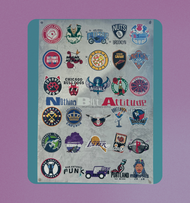 Recreated NBA Team Logo Poster [預售]