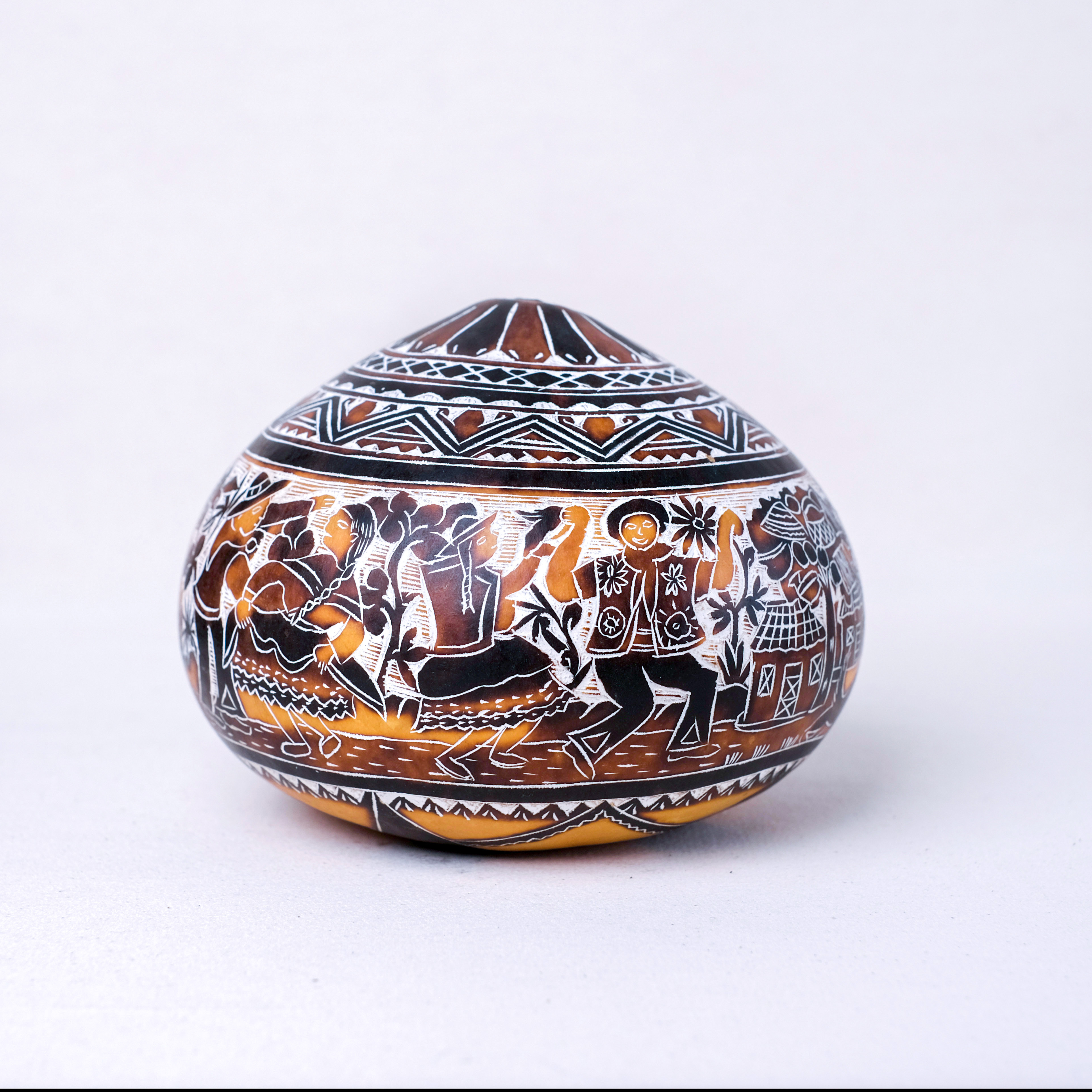 萬卡約葫蘆雕刻｜山中慶典 18｜秘魯