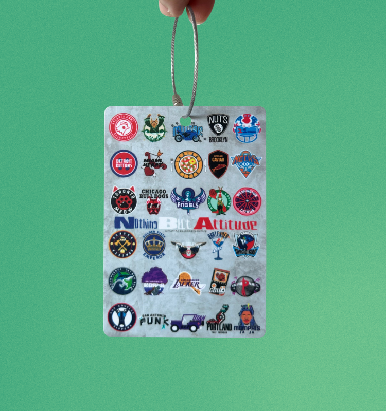 Recreated NBA Team Logo 行李Tag [預售]