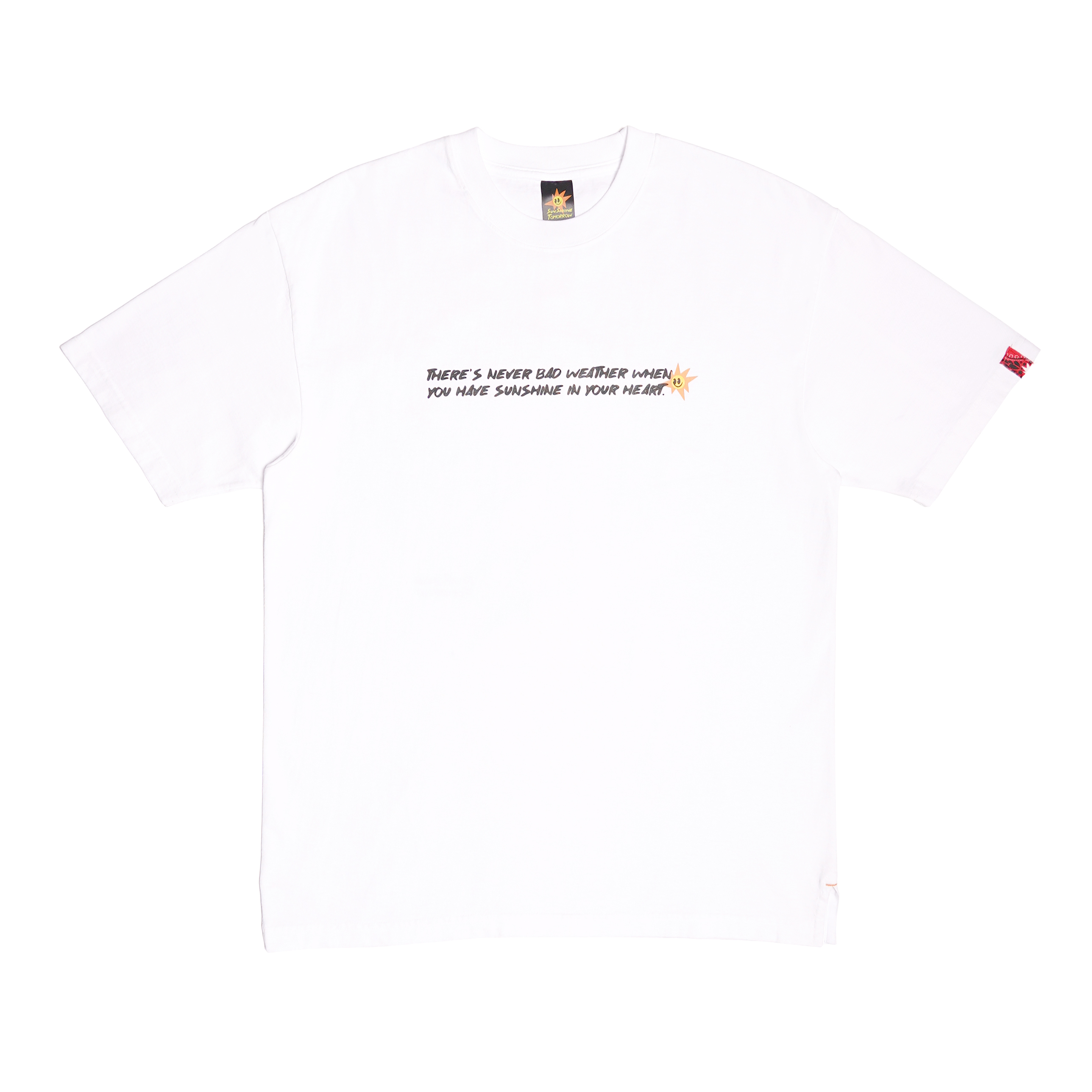 SUN SHIIINE TOMORROW IN YOUR HEART S/S TEE SST25TE02 WHITE