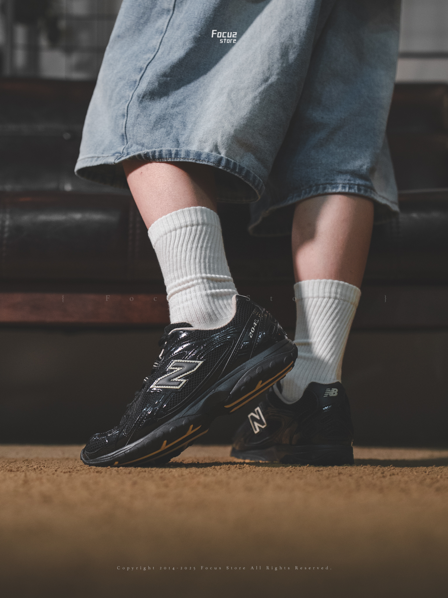 【Focus Store】部分現貨 New Balance 204L "Black Timberwolf" 黑色 U204LMRA