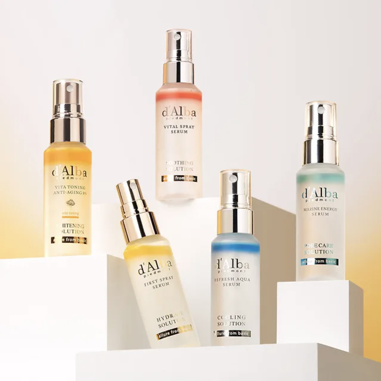 d'Alba White Truffle 5 Solution Gift Box (Mist 52ml*5)