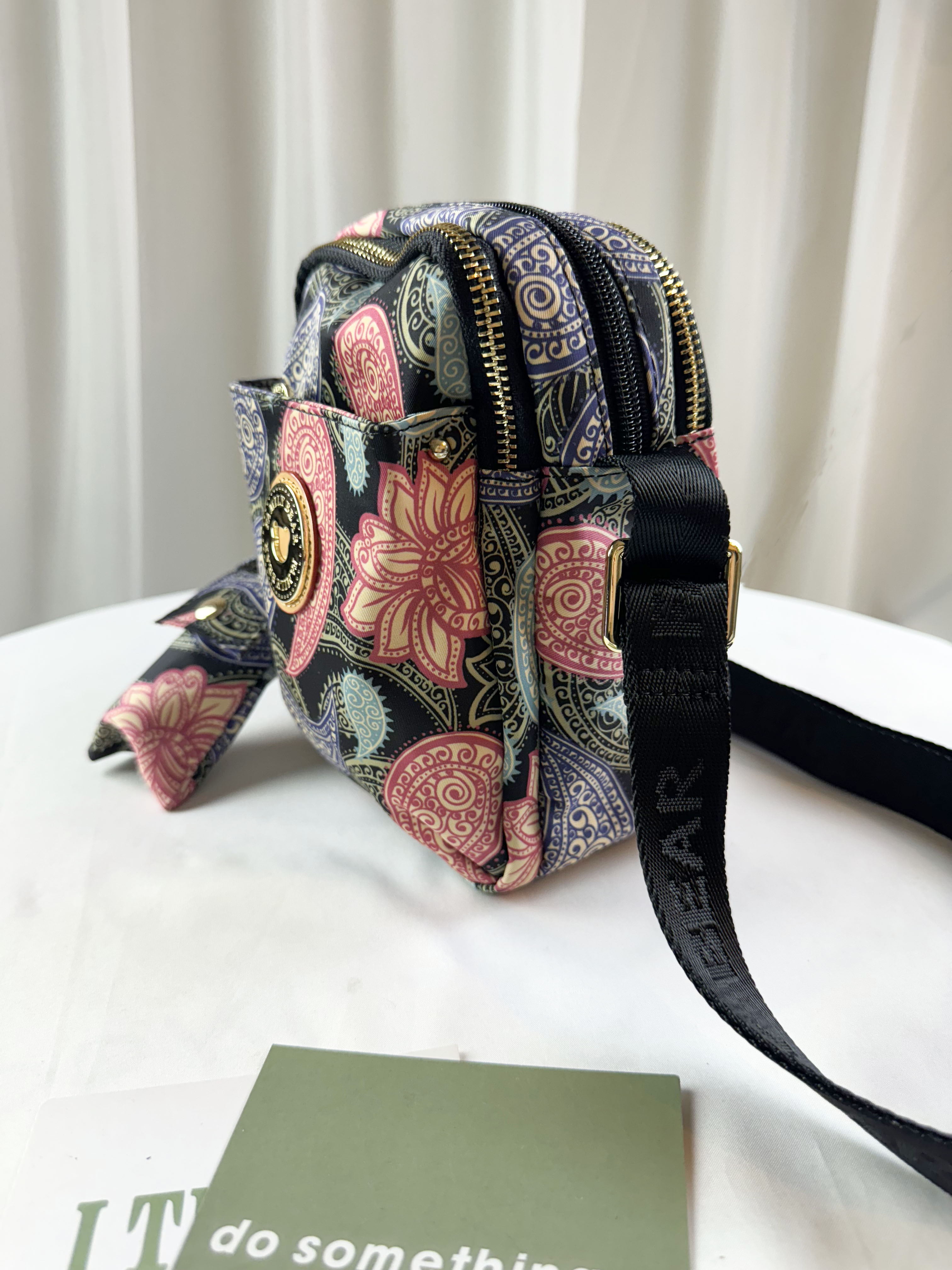 FamilyBear 變形蟲防潑水側背包  #2499