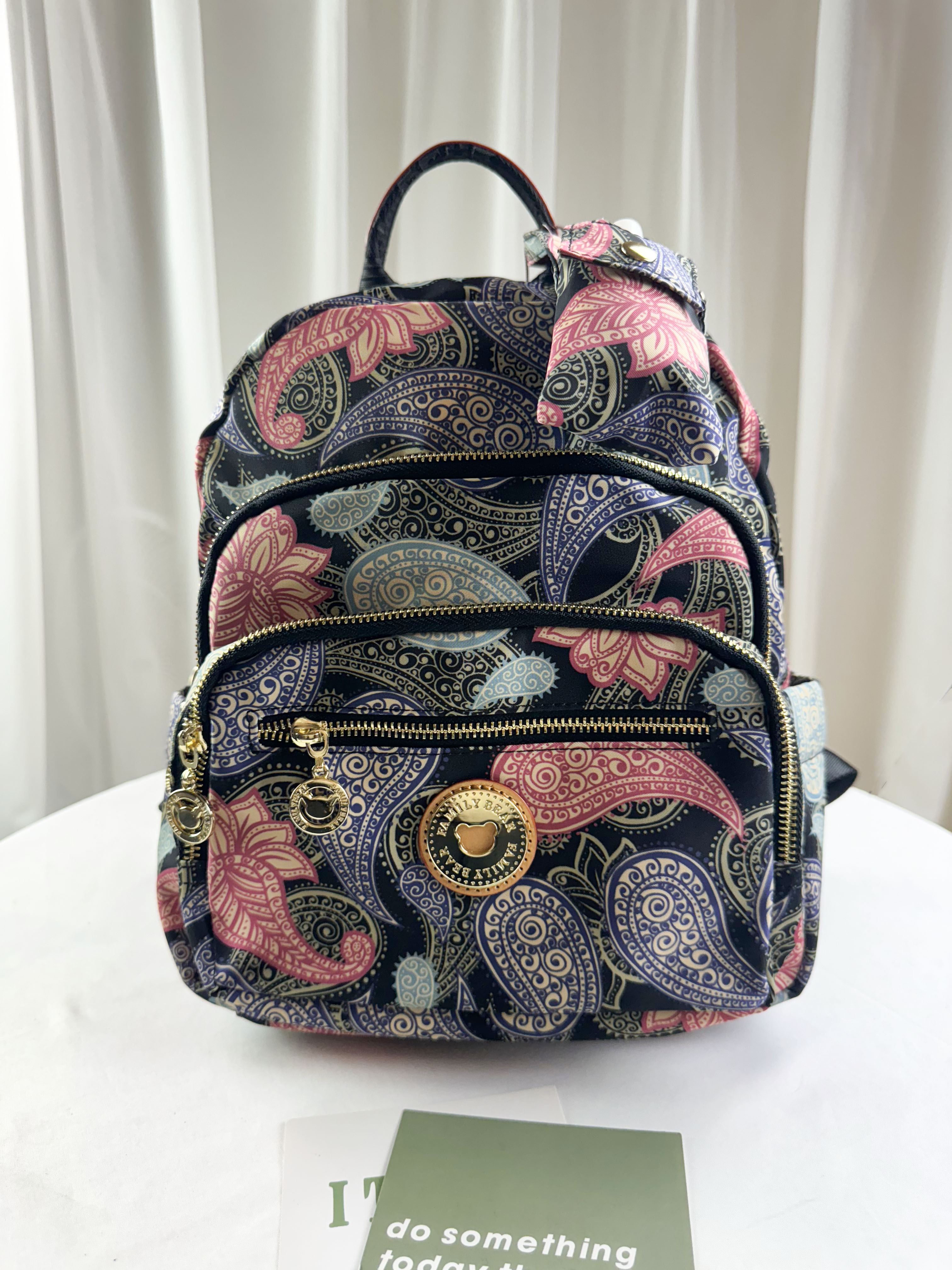 FamilyBear 變形蟲防潑水防潑水後背包 / 側背包 #2805