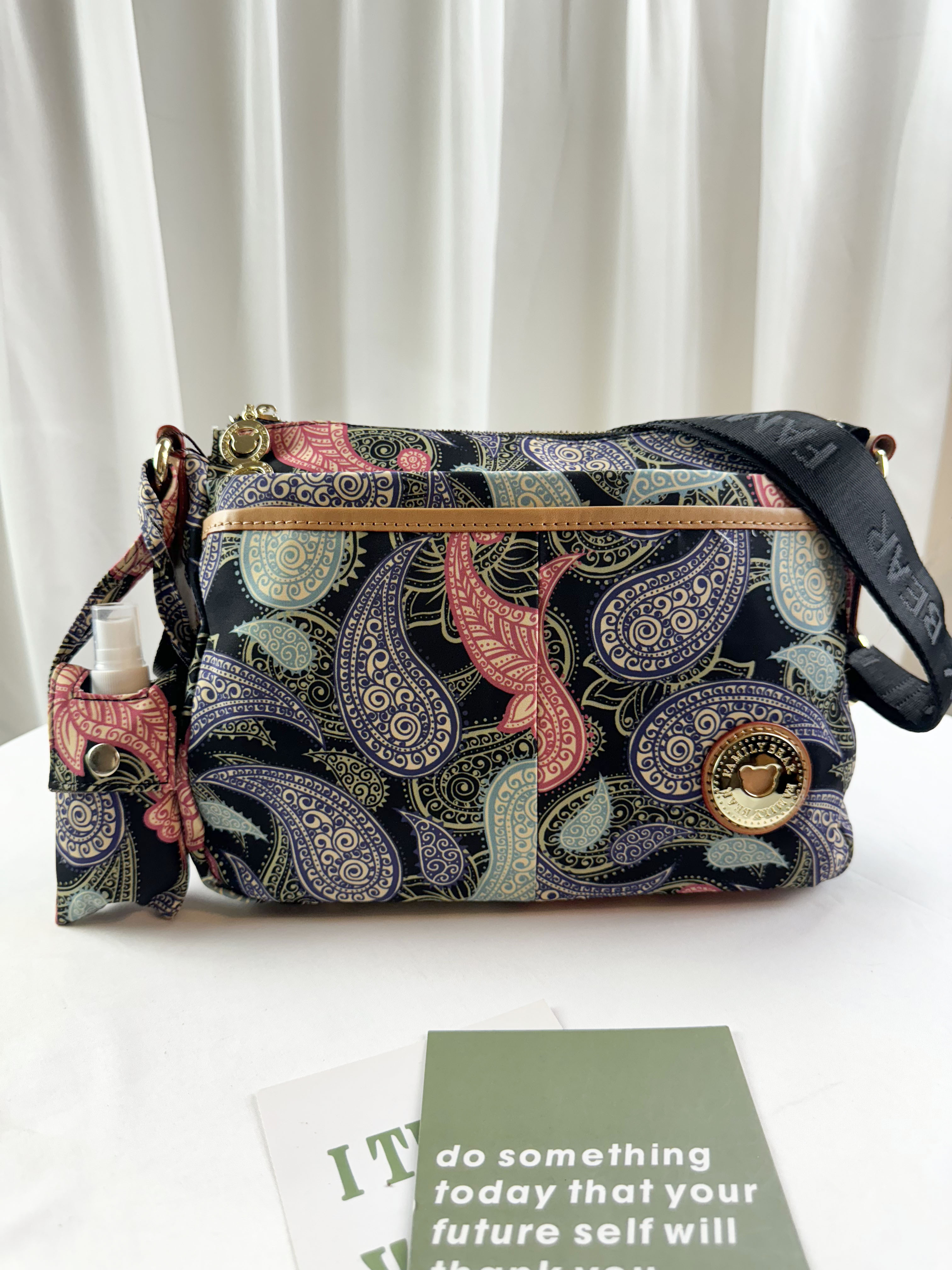 FamilyBear 變形蟲防潑水側背包   #2814