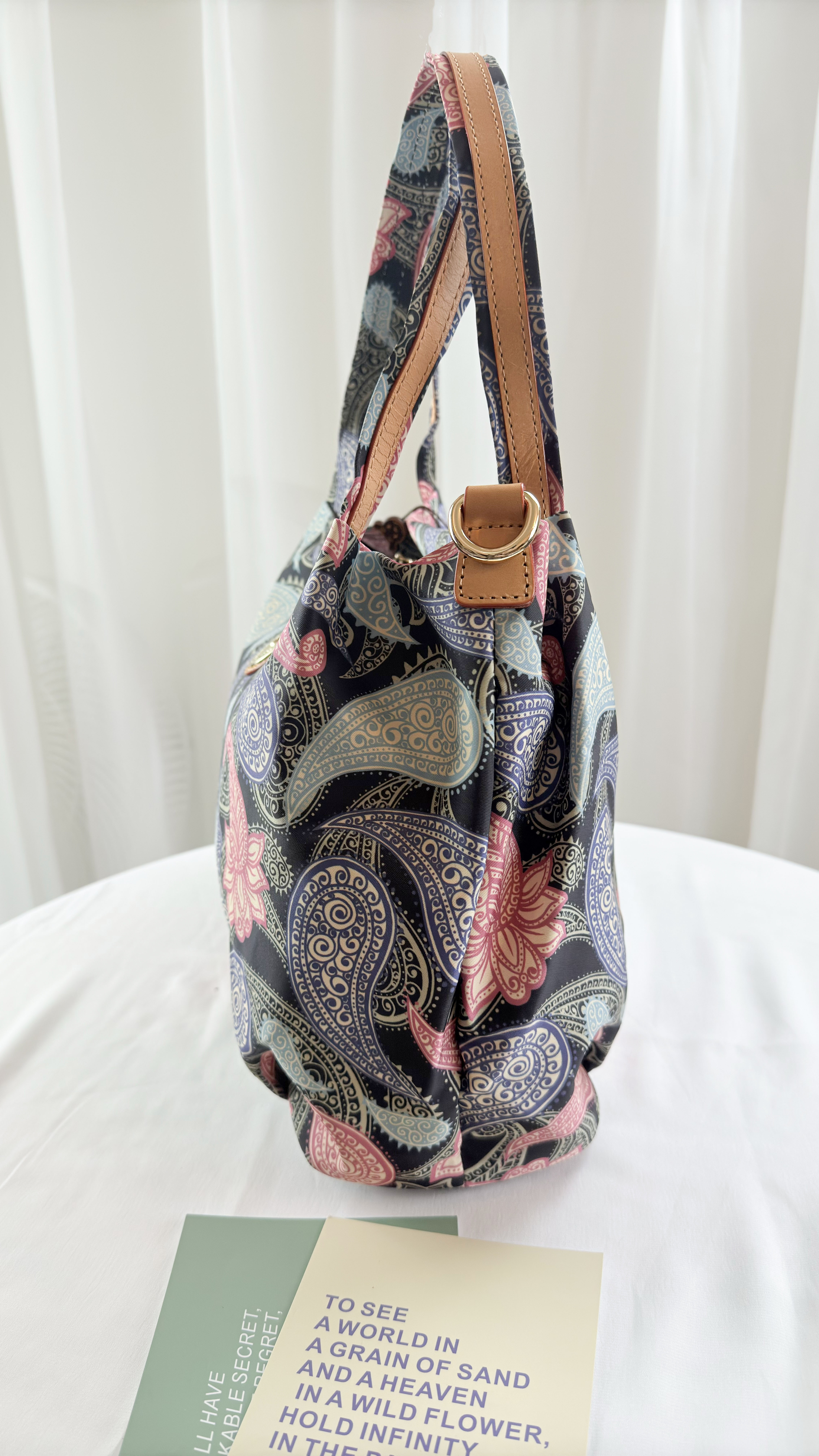 FamilyBear 變形蟲防潑水防潑水手提包 / 側背包  #2849