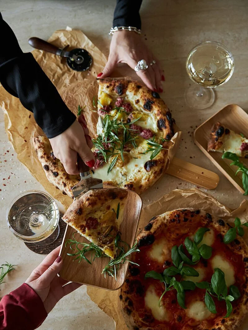 Sagaform-Hanna 橡木餐盤,作為Pizza餐盤也非常適合