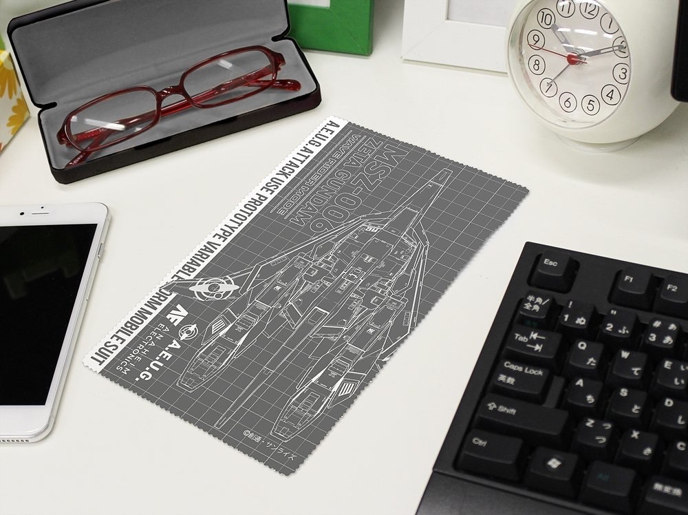 Cospa 1006 描き下ろし ウェイブライダー クリーナークロス [機動戦士Zガンダム] 眼鏡布