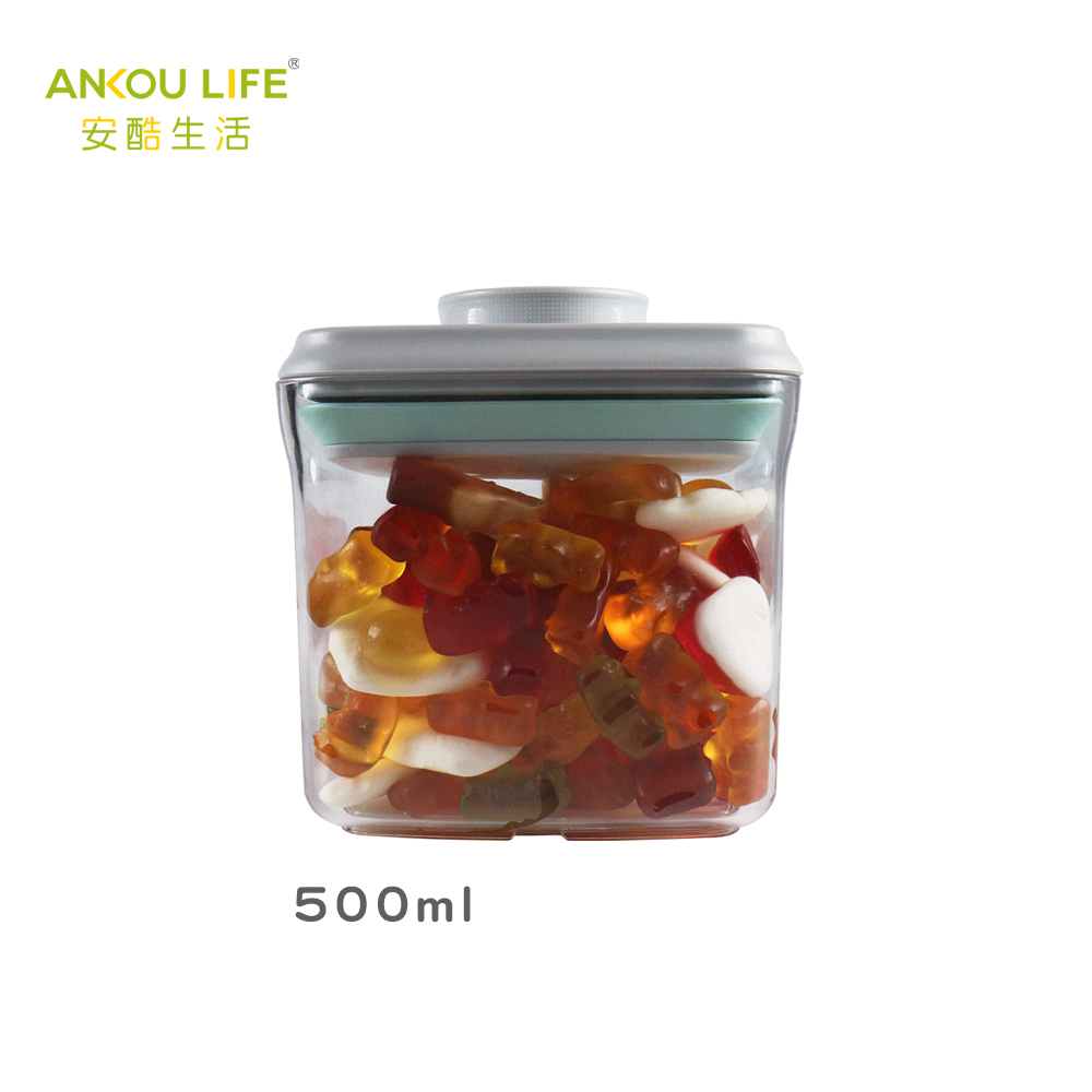 【ANKOU】安酷生活 安扣 一鍵搞定按壓密封罐 500mL