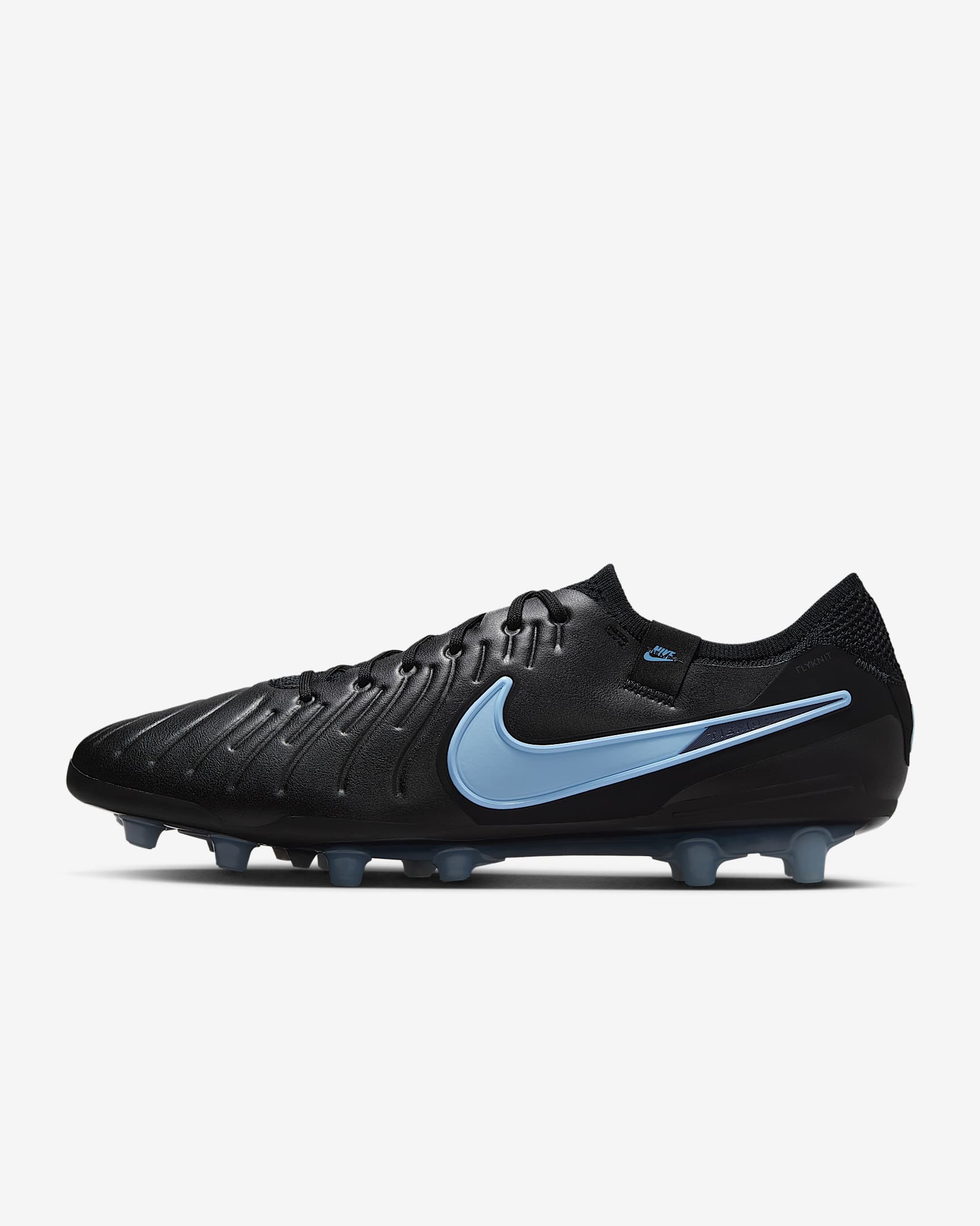 Nike Legend 10 Elite AG-PRO 黑藍色草地/仿草足球鞋