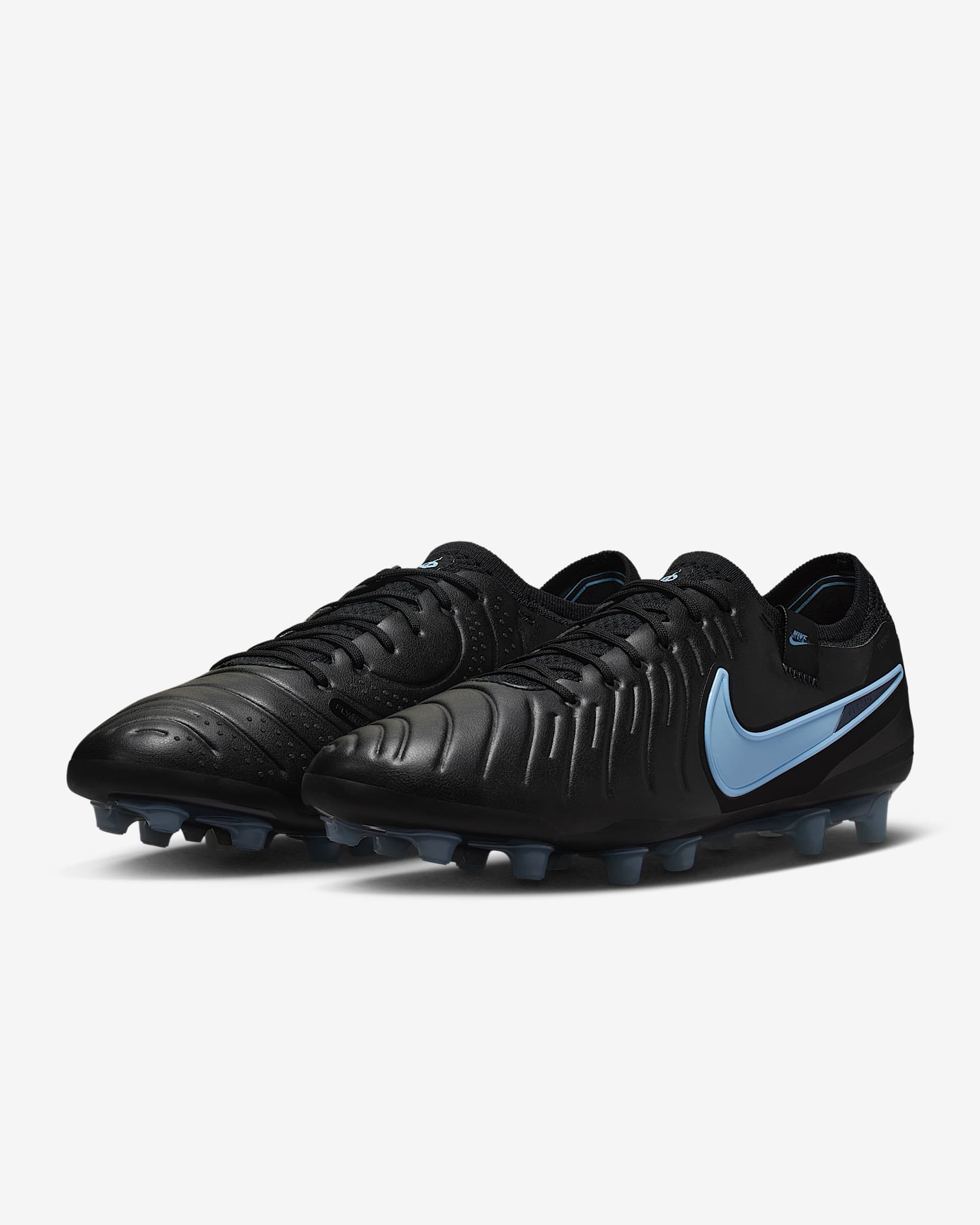Nike Legend 10 Elite AG-PRO 黑藍色草地/仿草足球鞋