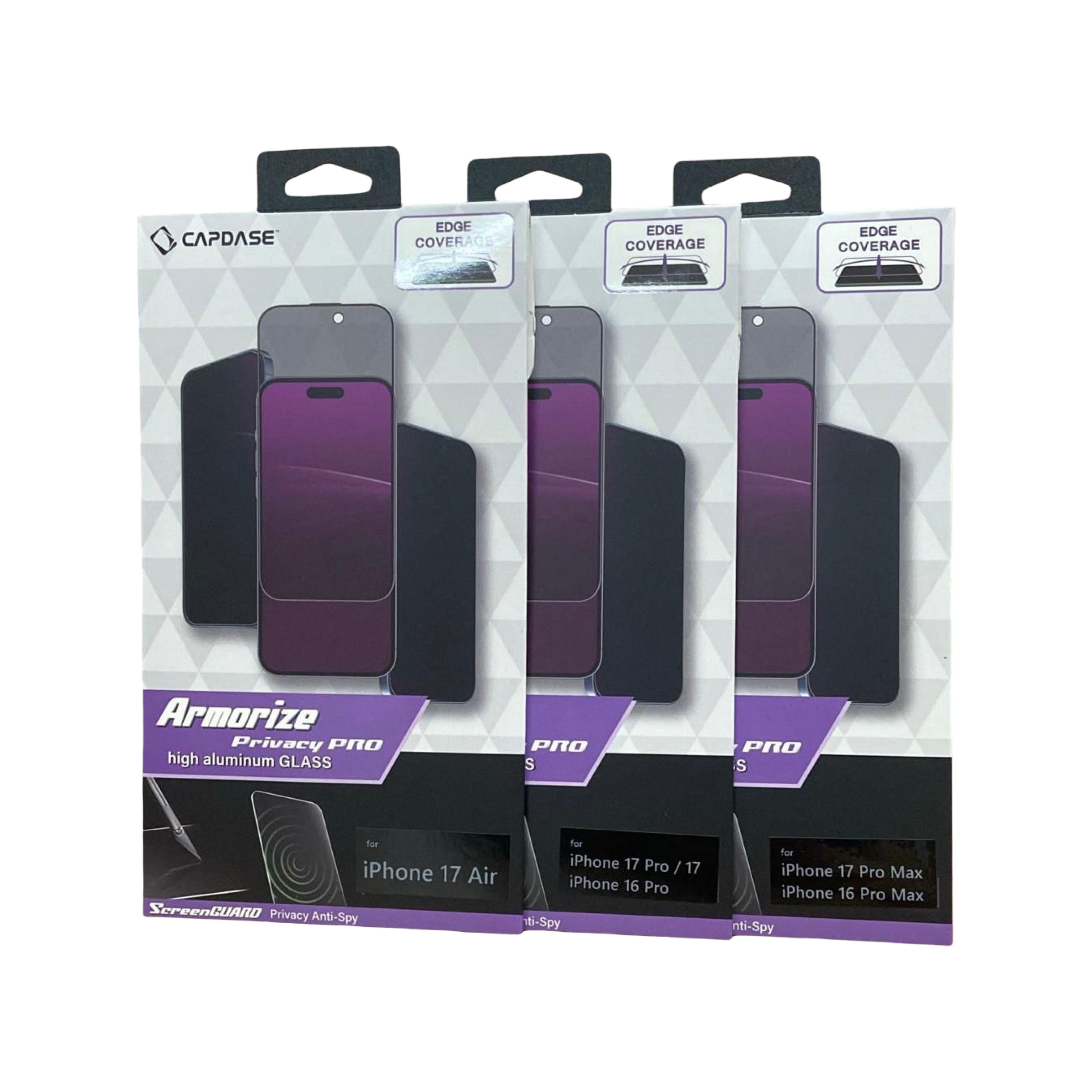 Capdase iPhone 17 系列 Armorize 防窺玻璃螢幕保護貼