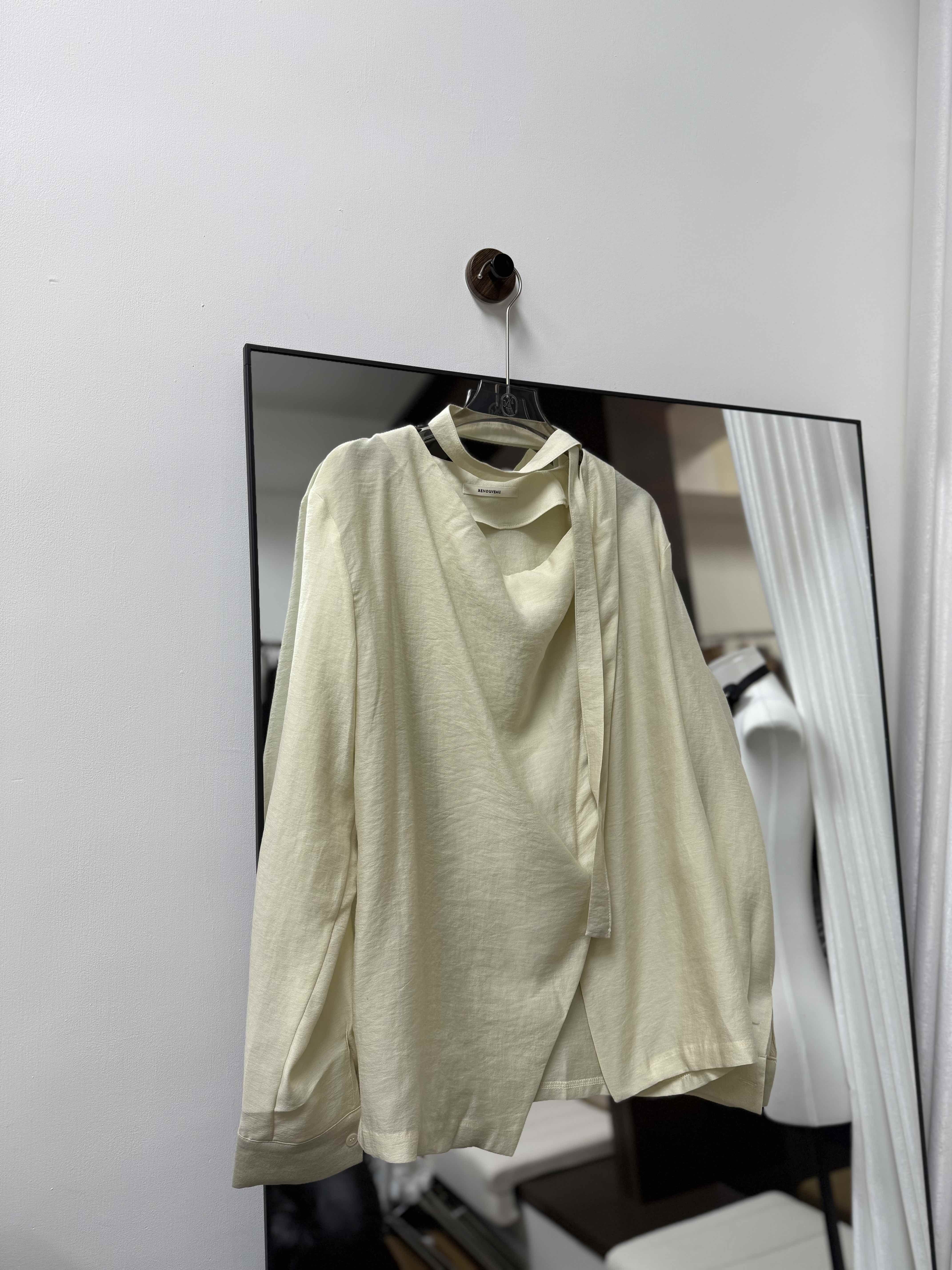 SEP18017 開叉鬆領Blouse