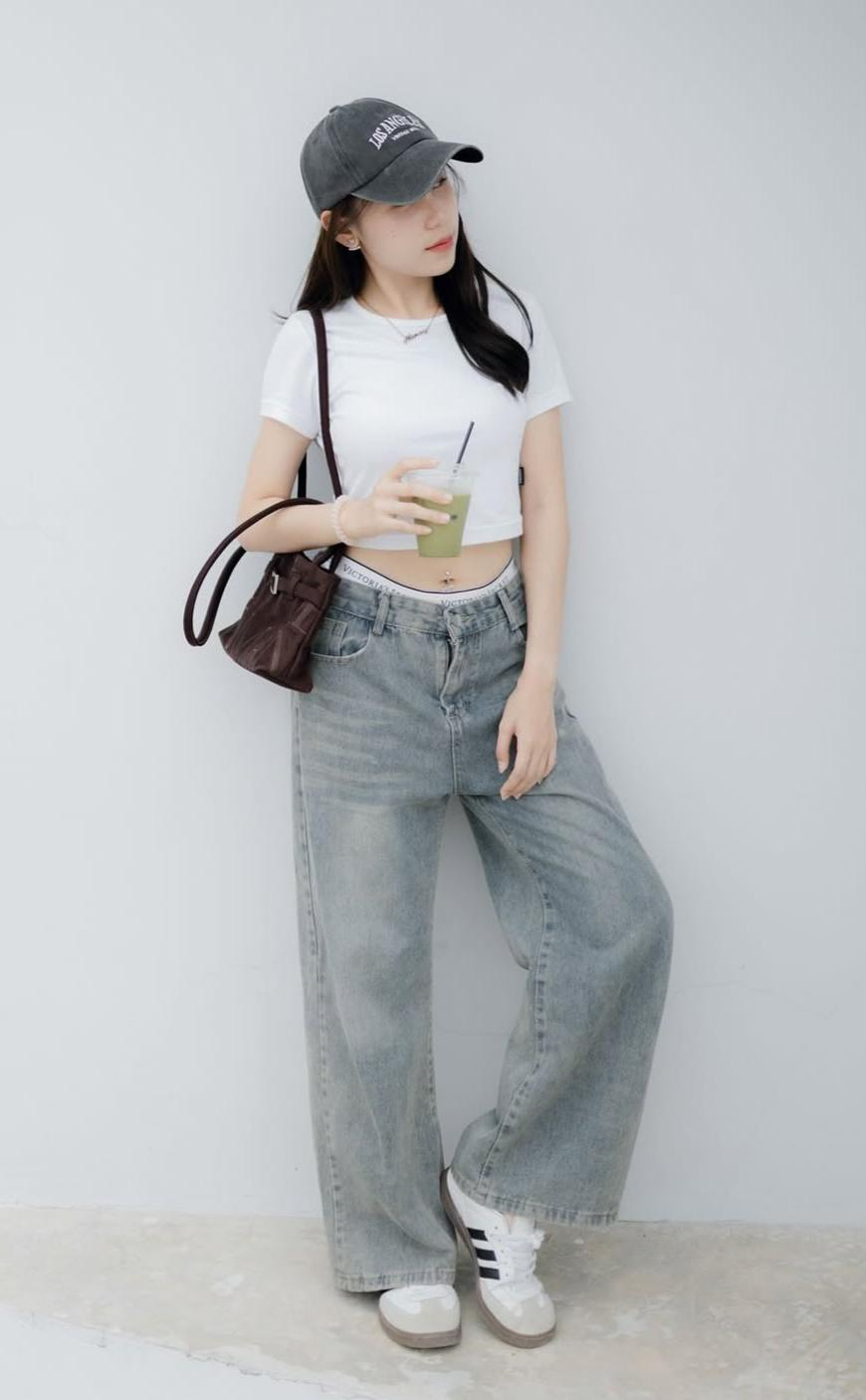 Gentle Woman Suede Ballerina Bag (Dark Brown)