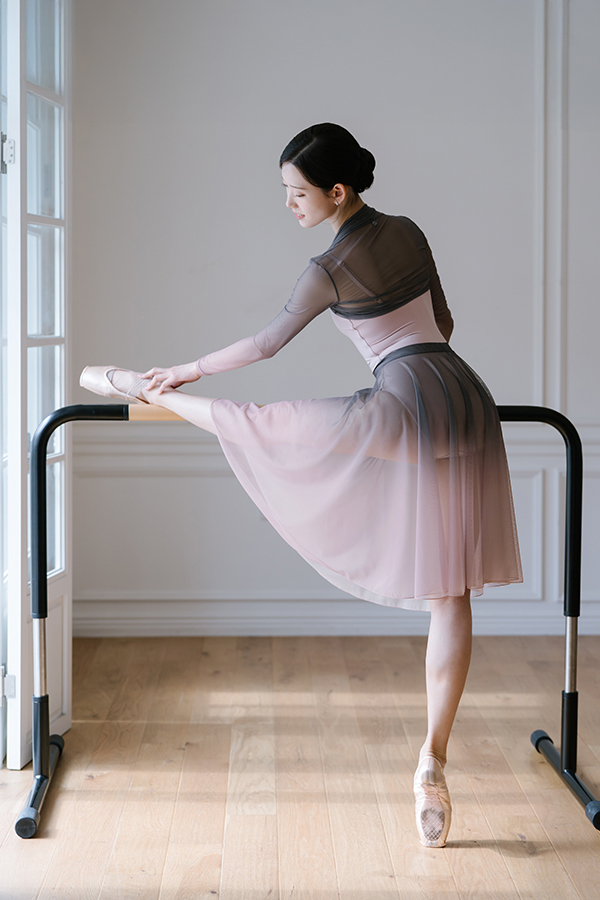 韓國 Byplie【長版套式紗裙 Circle Skirt】