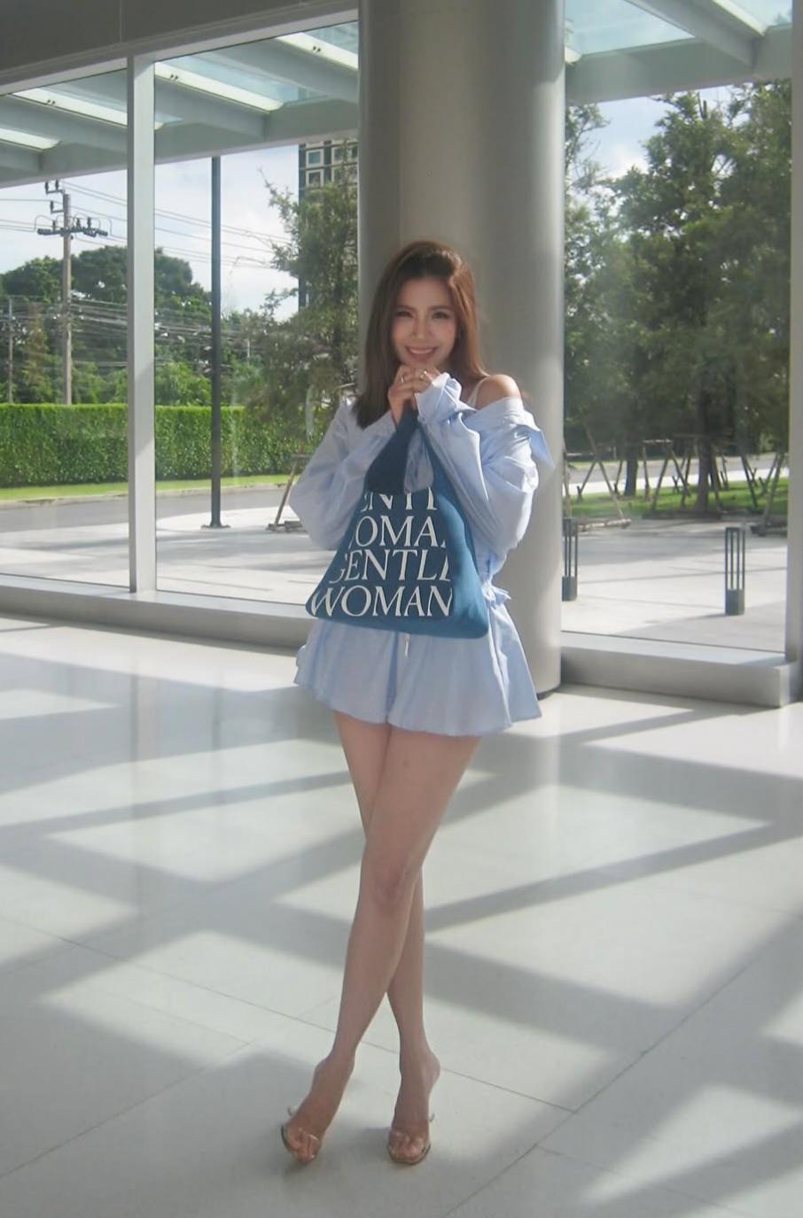 Gentle Woman Hobo Bag(Denim)