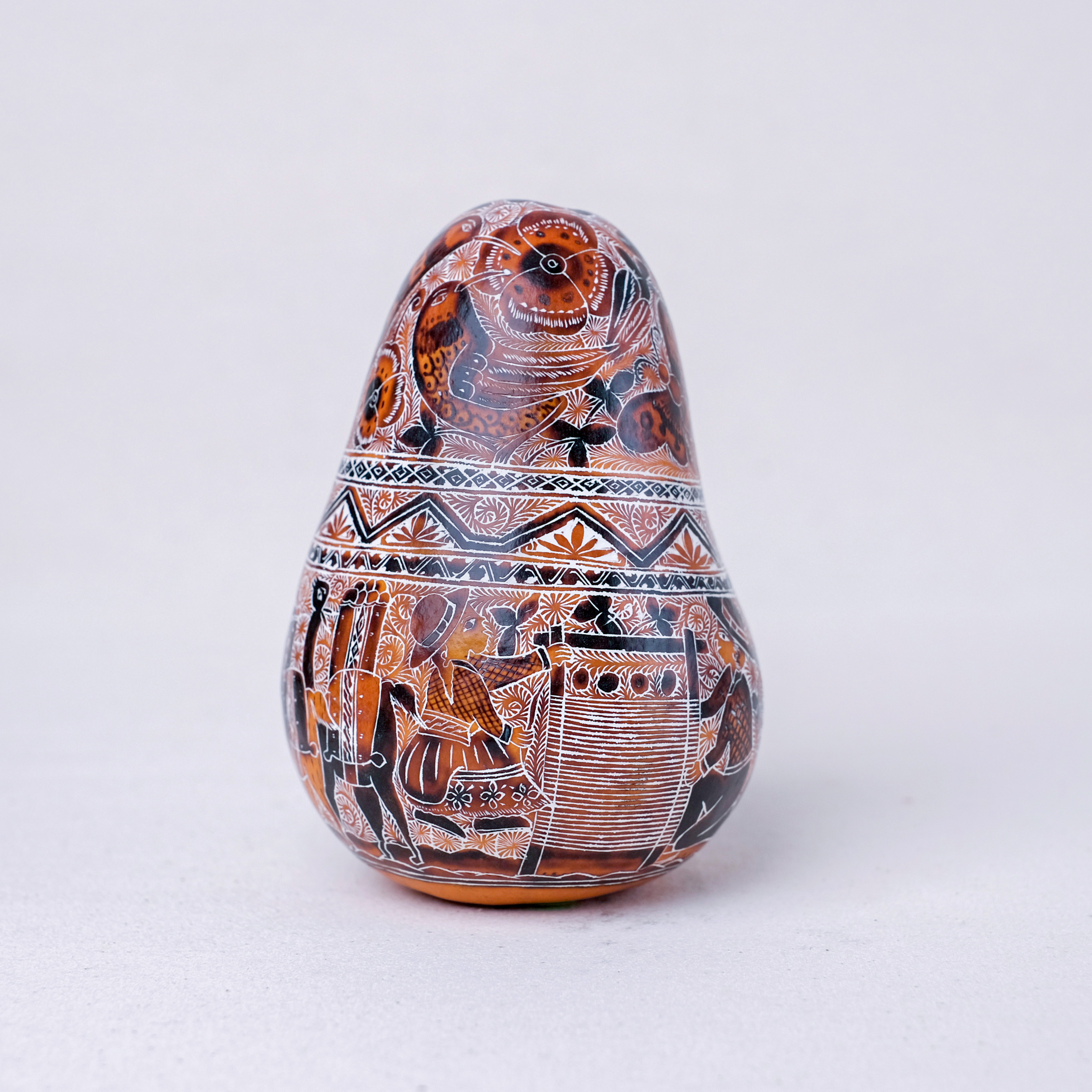 萬卡約葫蘆雕刻｜農忙時光 29｜秘魯