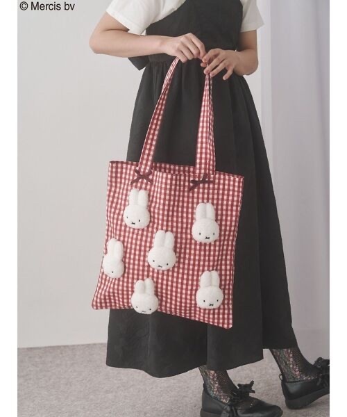 merry jenny / Fluffy miffy tote bag