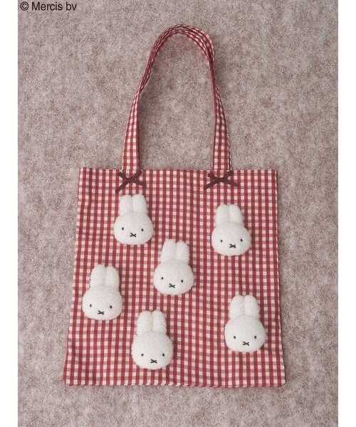 merry jenny / Fluffy miffy tote bag