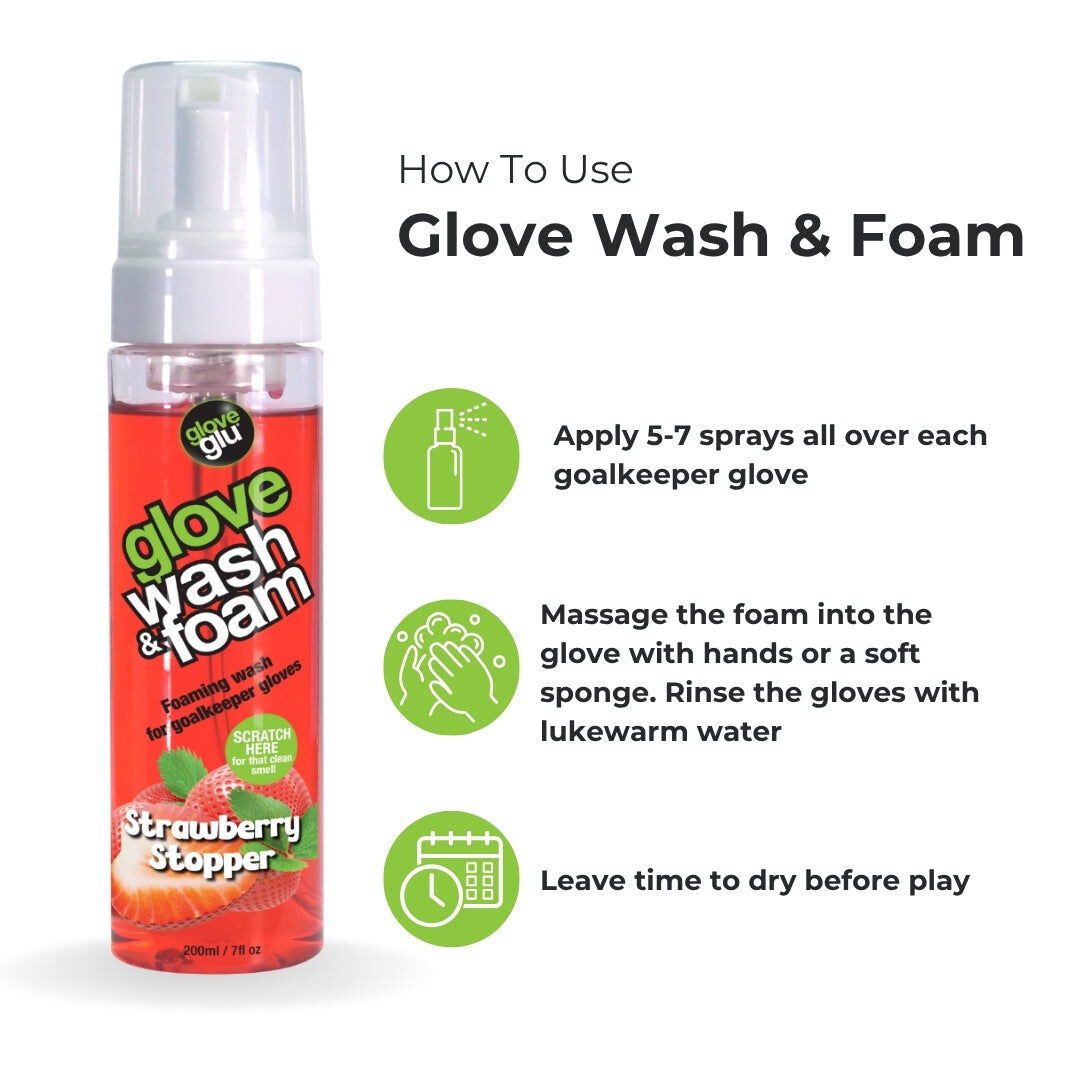 GLOVEGLU Glove Wash & Foam - Strawberry Stopper 手套清潔泡沫 200ML