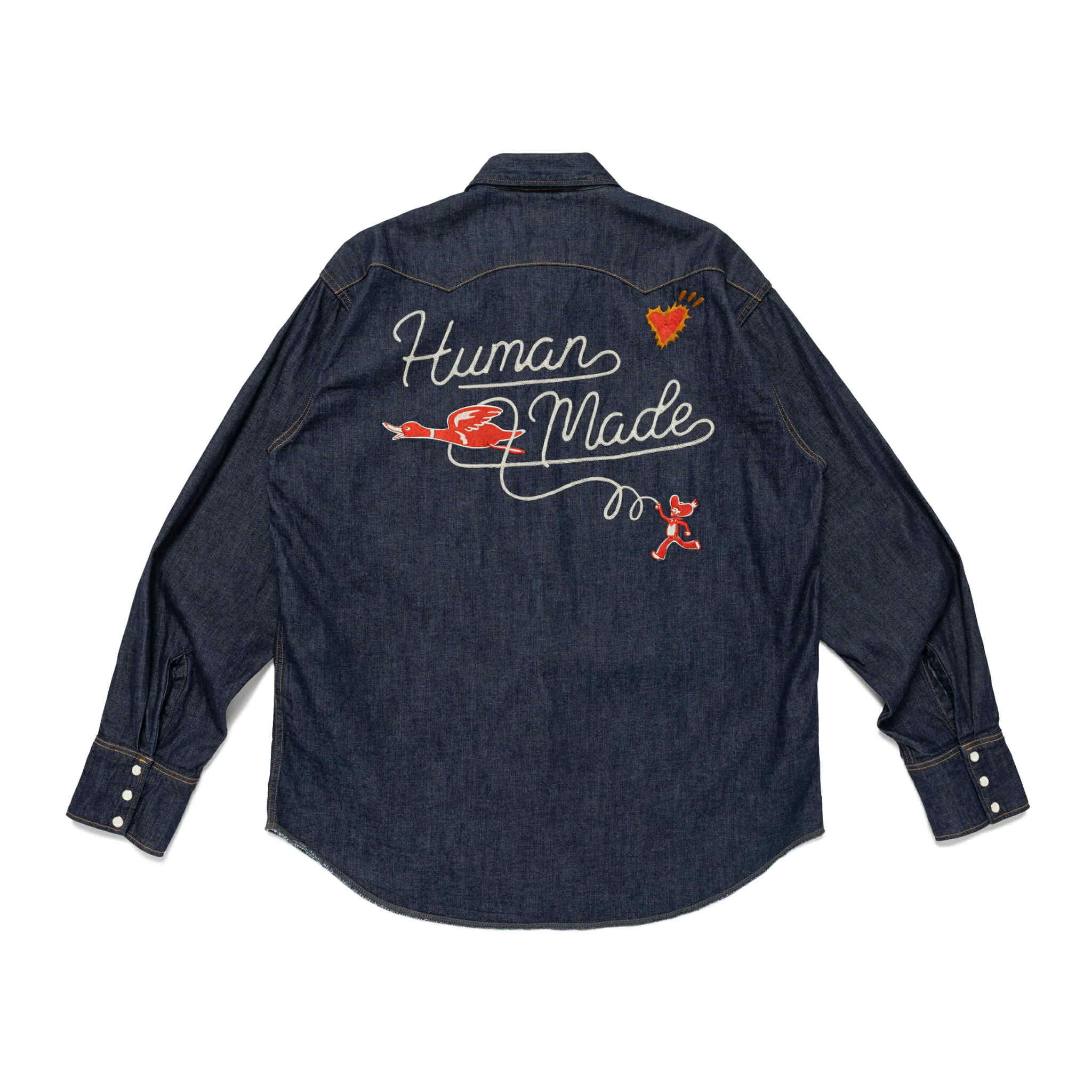 Human Made Denim Western Shirt