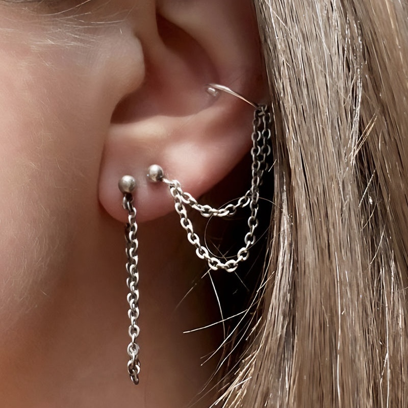 HELLES -Boucles Asymétrie耳環