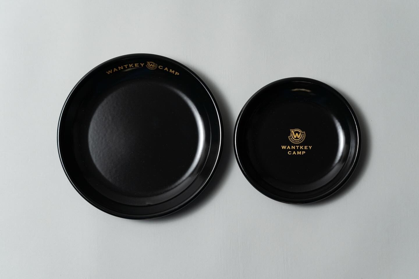 Wantkey Camp｜Wantkey 日本製琺瑯餐盤組 (四件入）