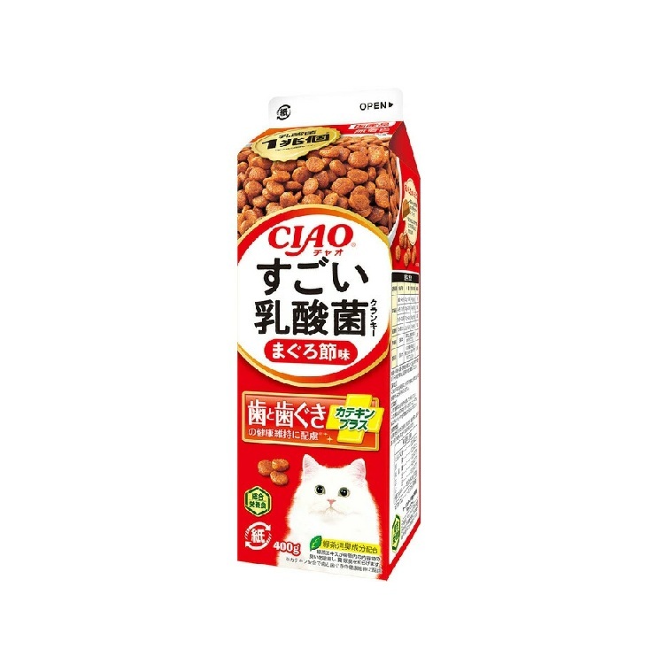 Ciao 1兆個 驚人乳酸菌 牙齒口腔護理 吞拿魚味零食 400g