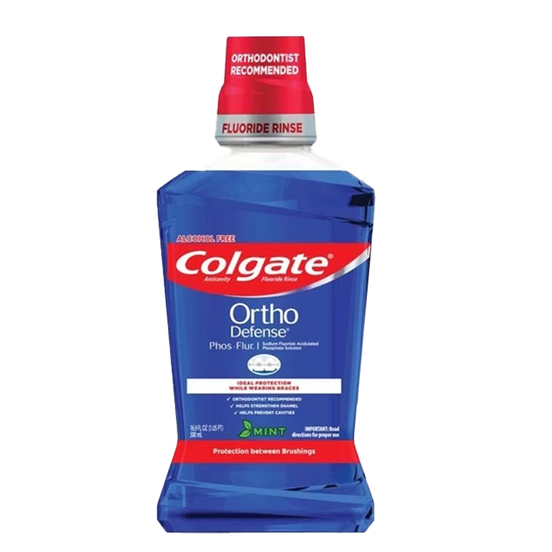 EXP 10/2027 Colgate高露潔Phos-Flur箍牙漱口水500毫升