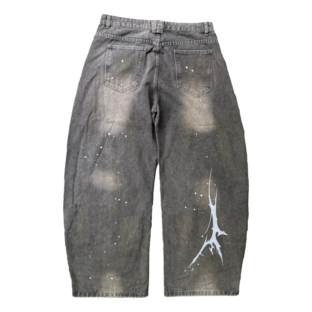 ÒLINE Oiin Splash Jeans - Grey