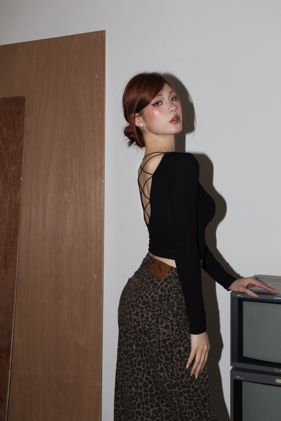 [ Ananas自訂款✨] 美背綁帶上衣