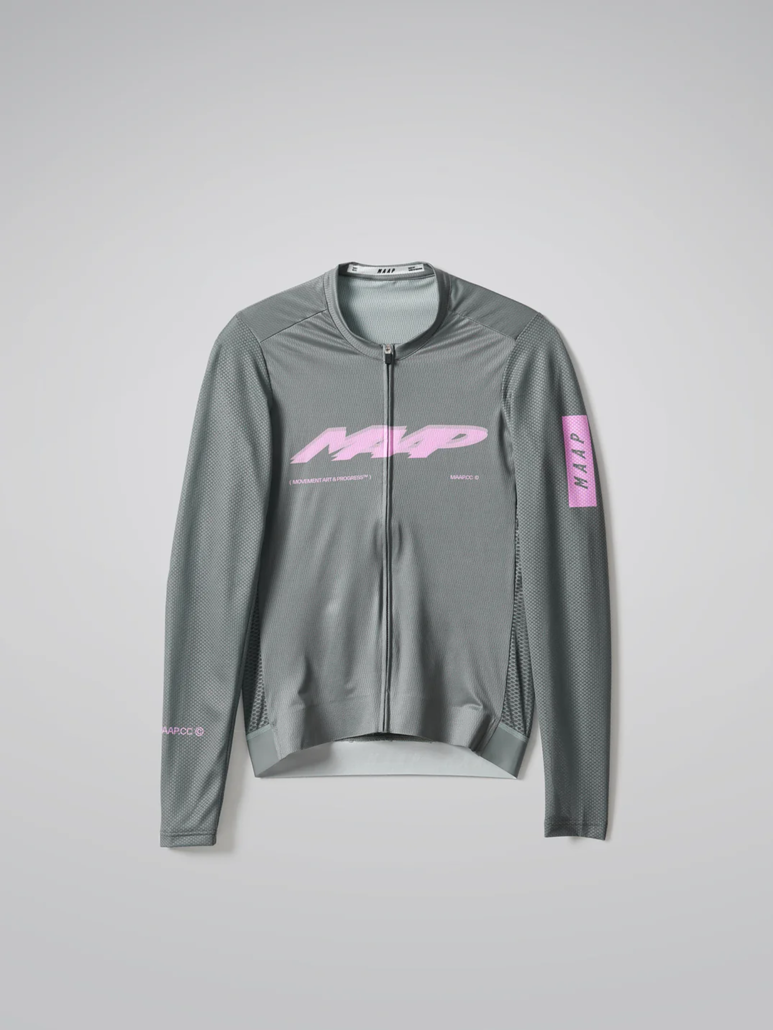 【MAAP】Blaze Pro Air LS Jersey 男長車衣 / Gargoyle 石灰