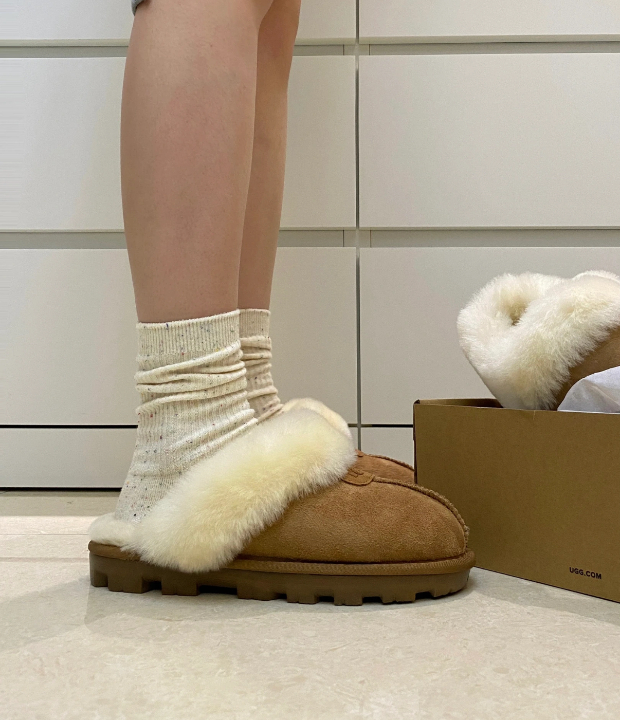 UGG Coquette 拖鞋 (Australian Sheppard)