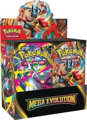 【美版】Pokemon Trading Card Game - Mega Evolution - 擴充包（原盒）