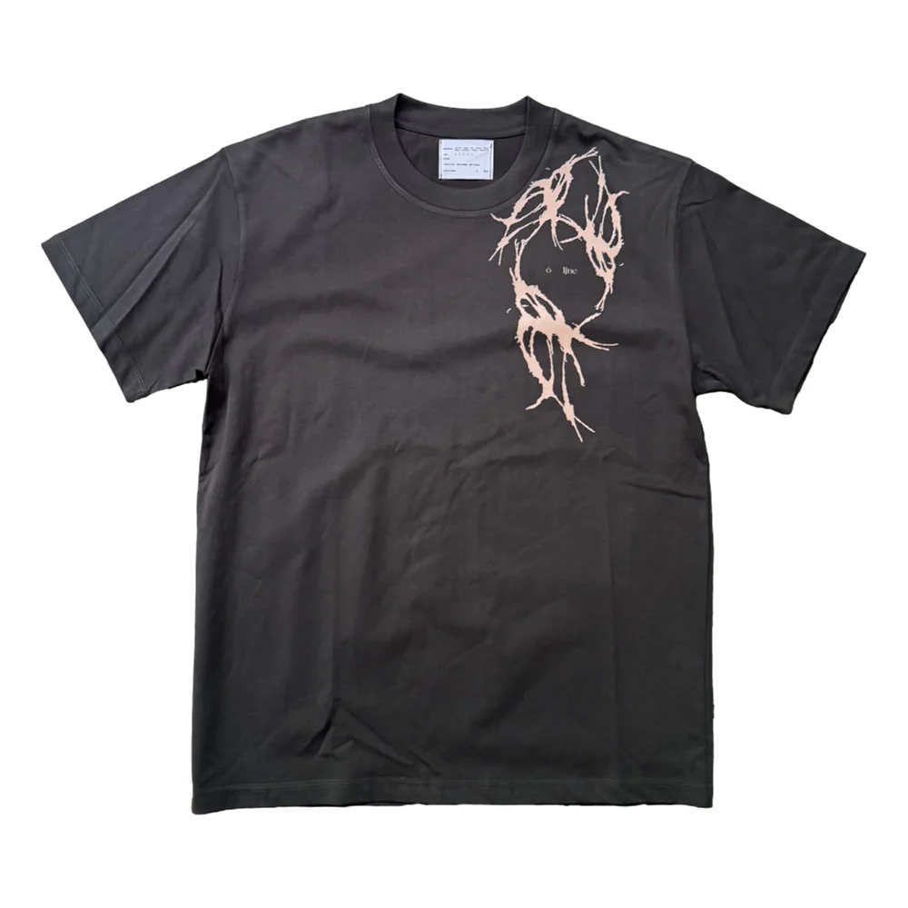 OLINE Bloodied T - Charcoal