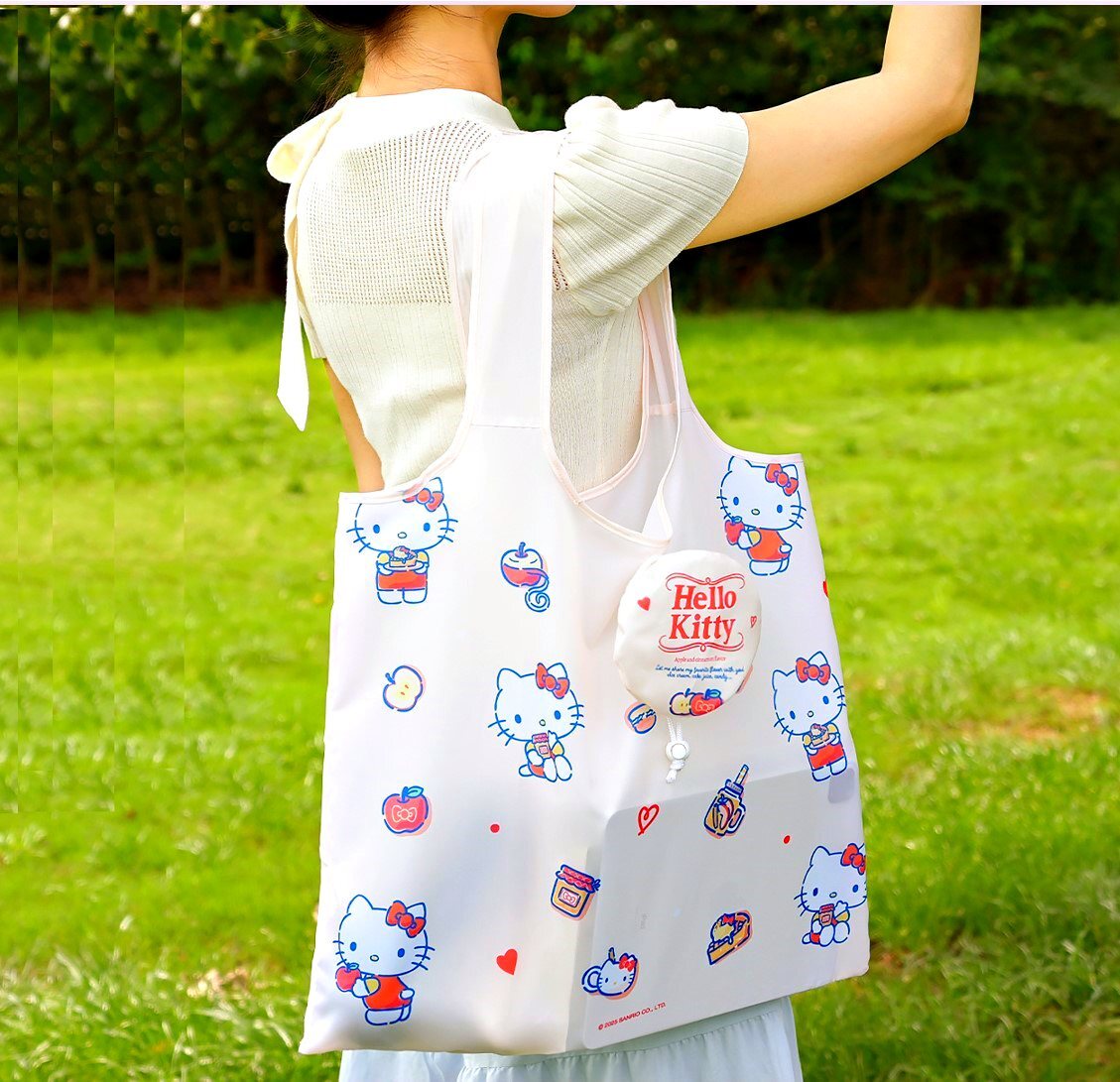 Hello Kitty Sanrio | 環保購物袋 | 單肩包