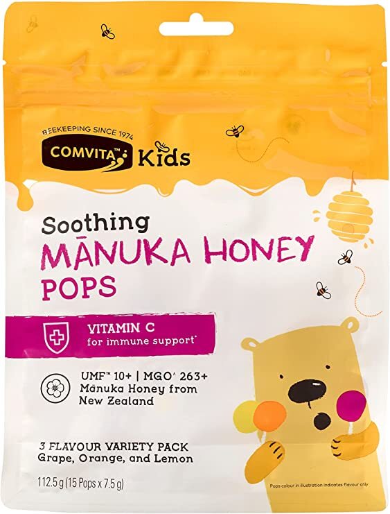 Comvita Kids Soothing Manuka Honey Pops