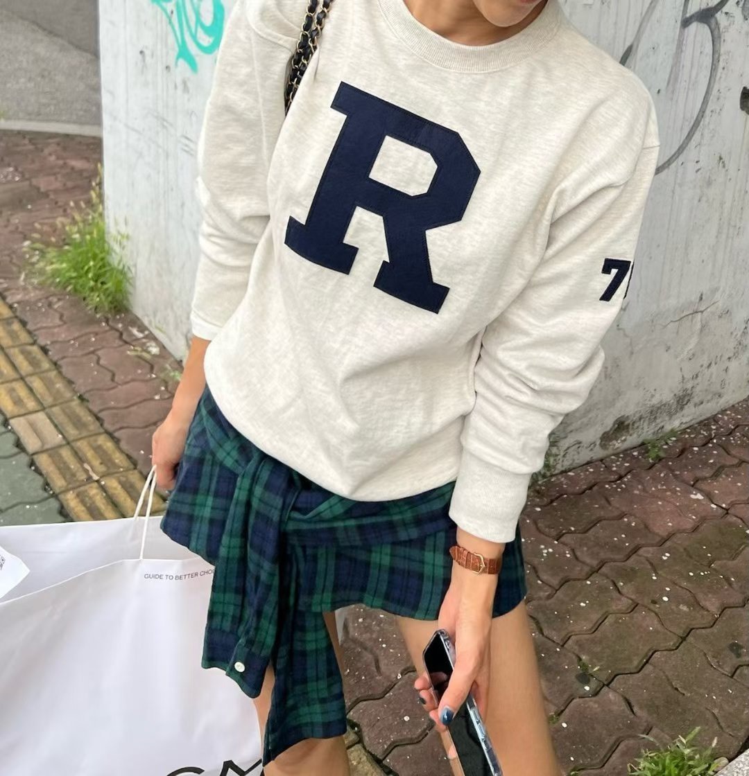 綁袖格子短褲裙