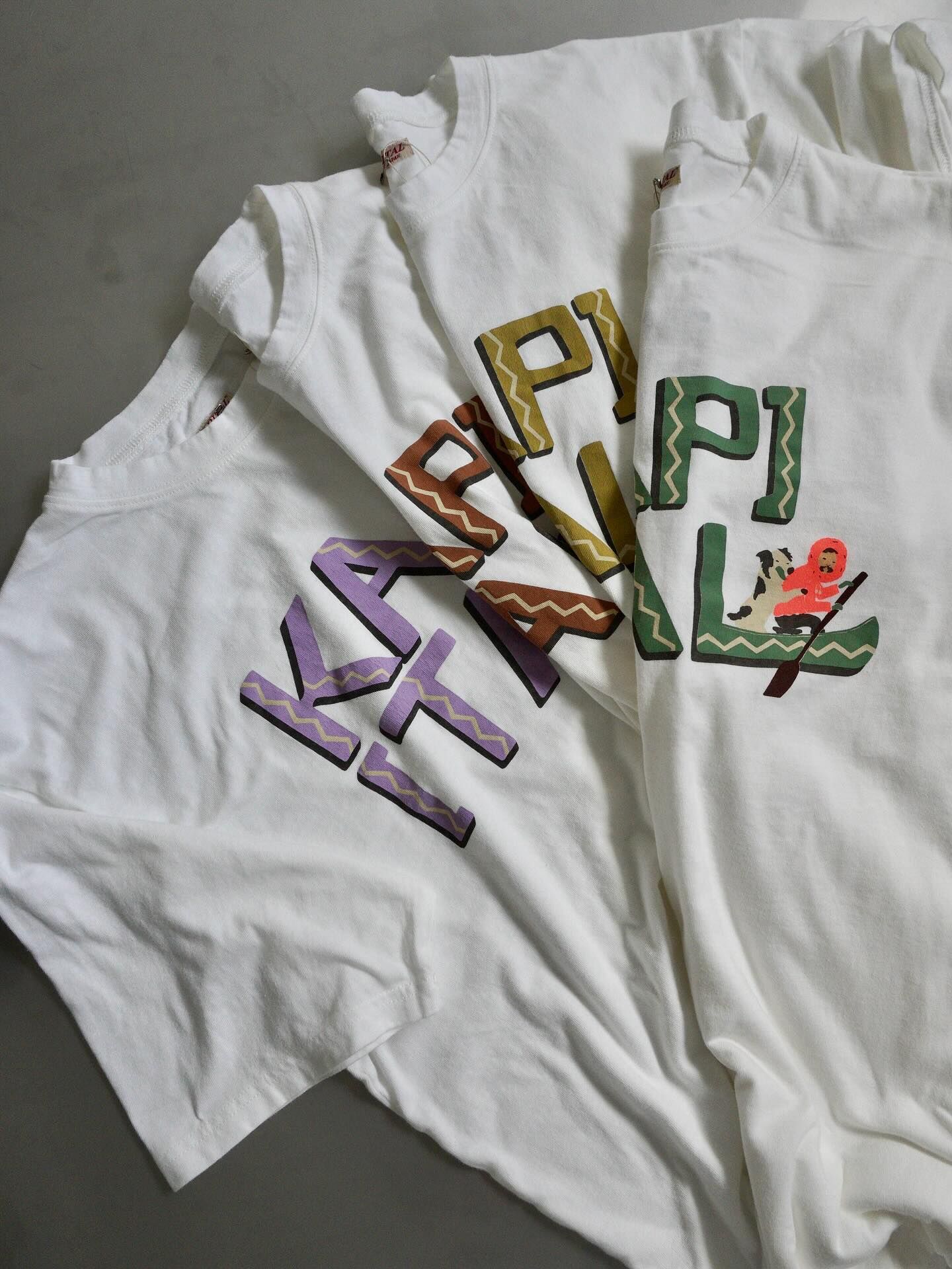 2025AW KAPITAL 20 天竺棉 印地安風 嬉皮 短T 現貨 K2508SC005