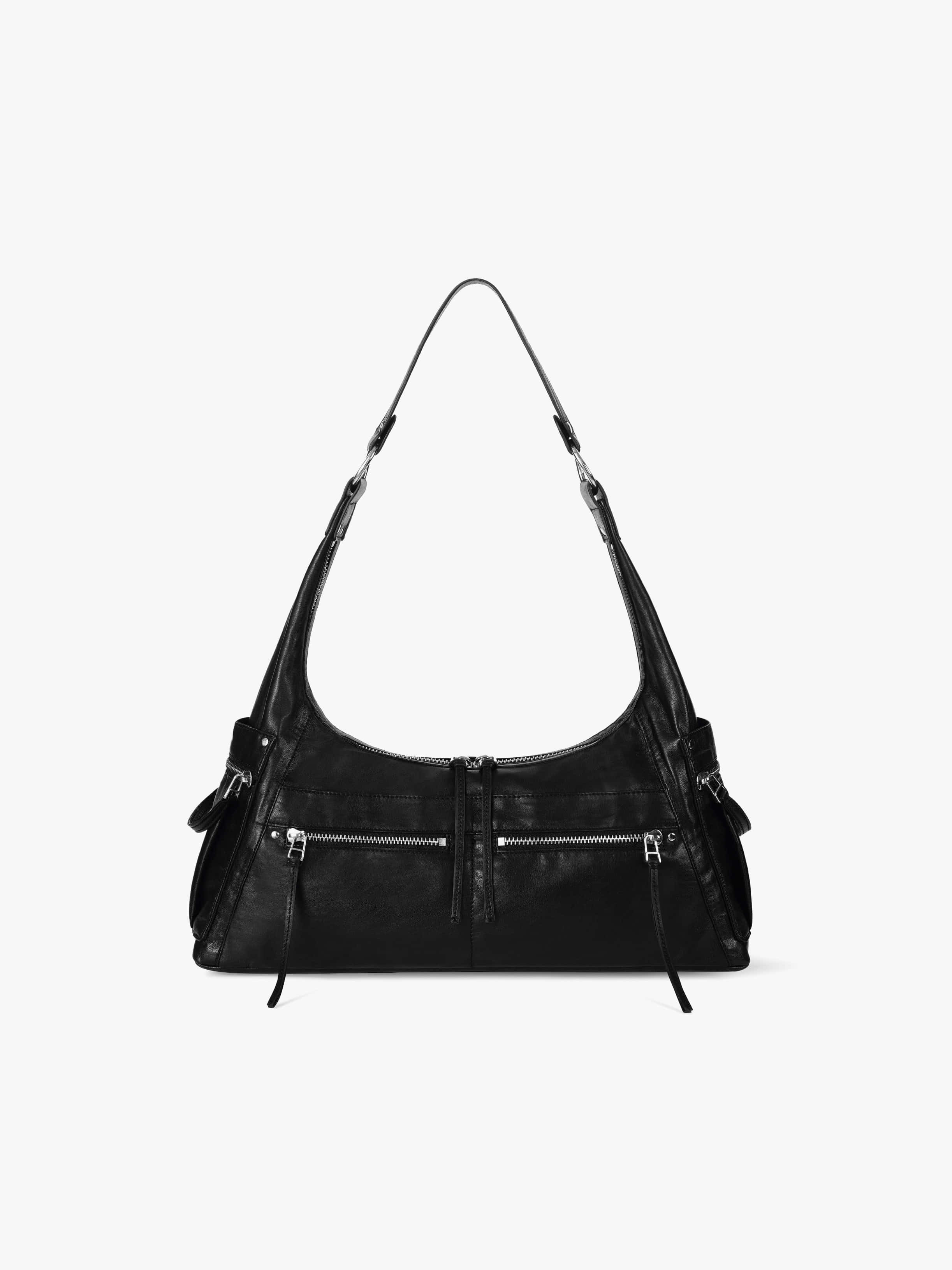 fennec - READY HOBO BAG (BLACK)