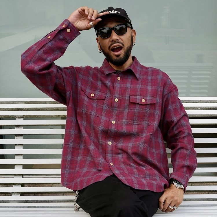 RE-STOCK: VISVIM 2025 A/W LUMBER CHECK L/S (WOOL/LINEN) - PRE ORDER ITEM (預訂中)