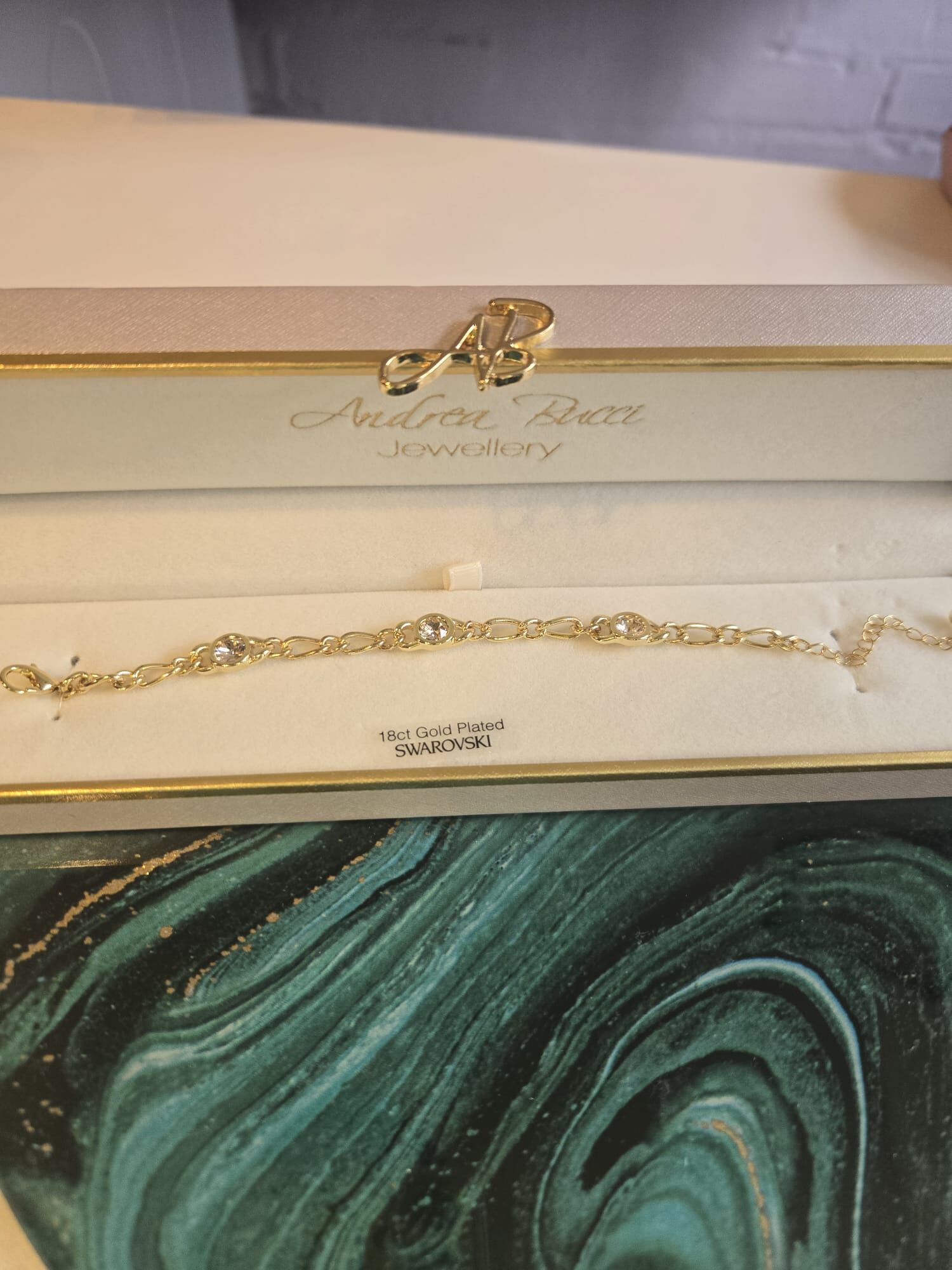 英國代購 (獨立訂單)-ANDREA BUCCI SWAROVSKI BRACELET