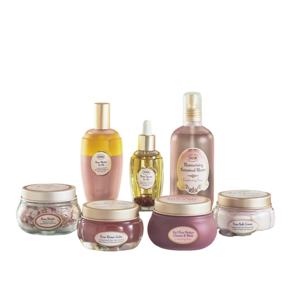 【SABON】 大馬士革玫瑰有機光燦水凝凍 80ml