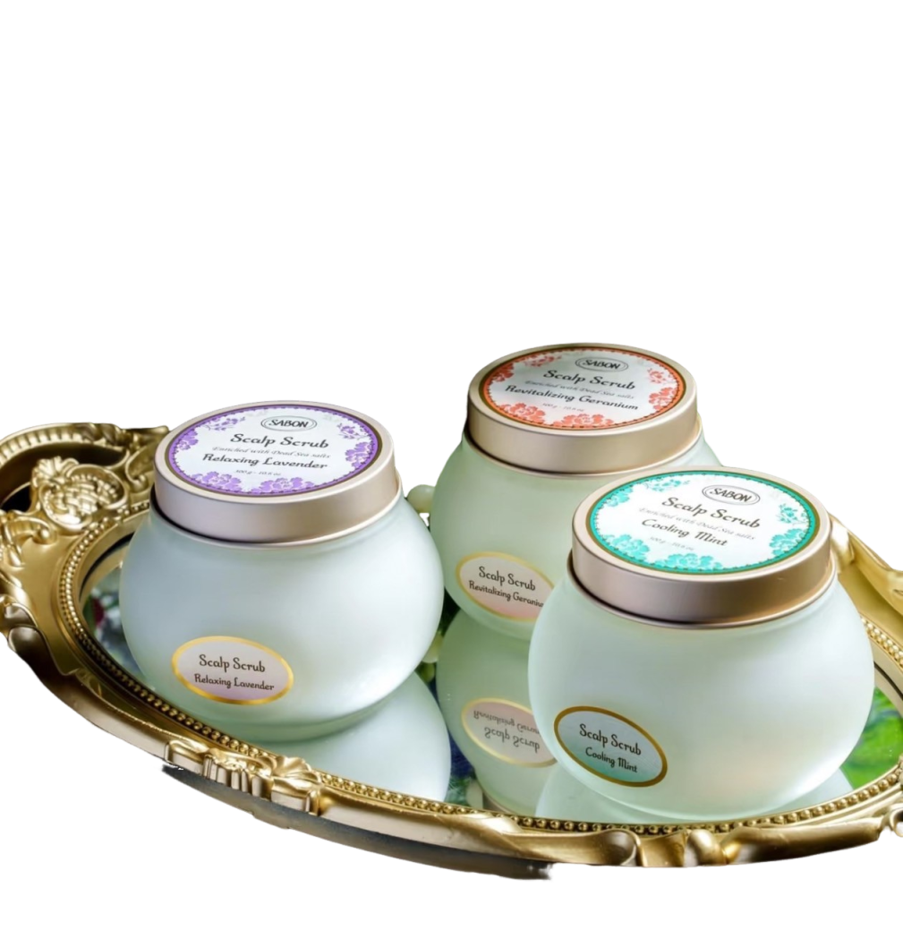 【SABON】 死海鹽頭皮磨砂膏 300g