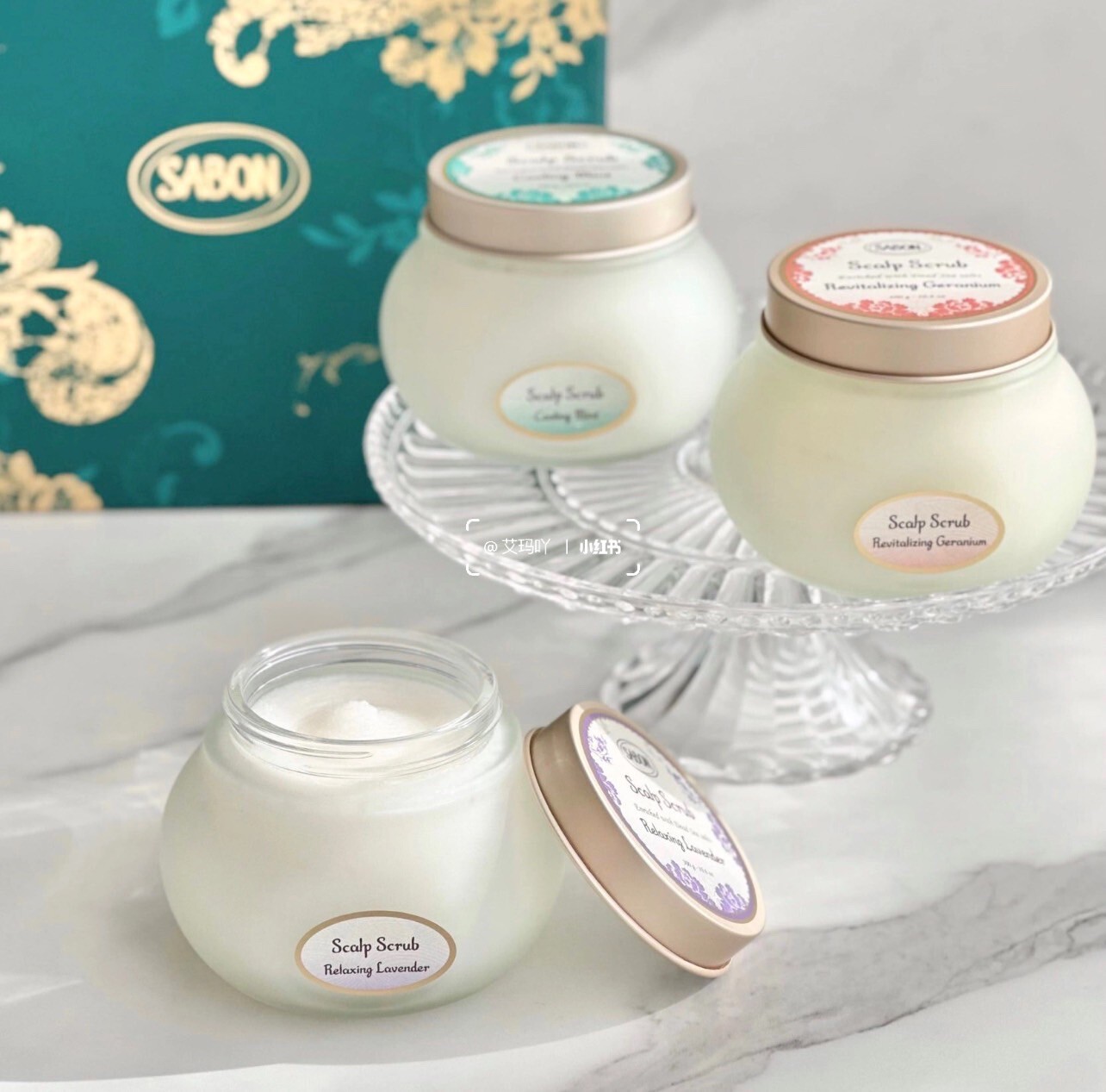 【SABON】 死海鹽頭皮磨砂膏 300g