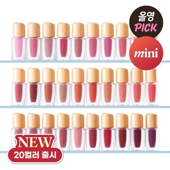 LAKA 果汁水潤唇釉 (迷你版)【50款色號】