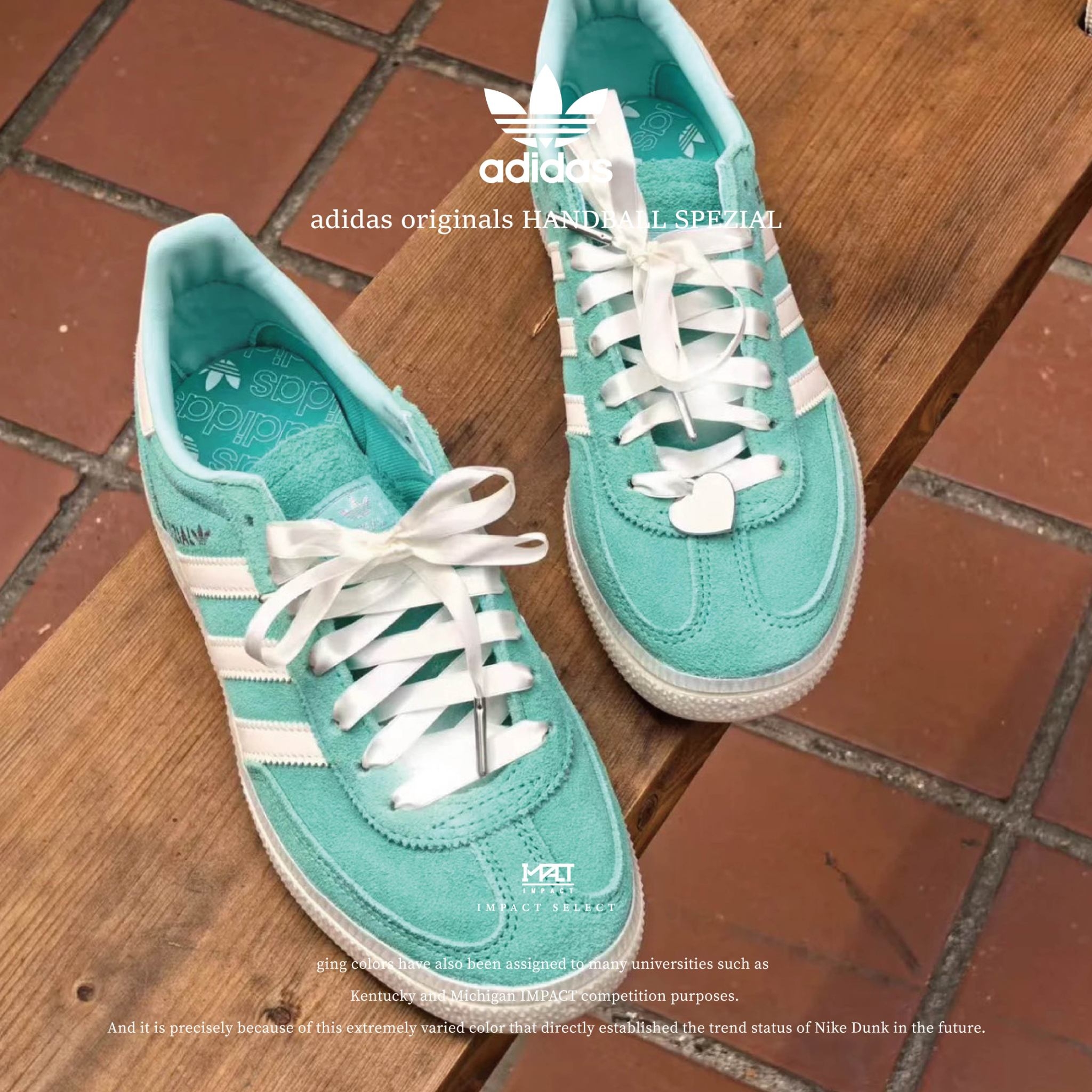 Adidas Handball Spezial 七夕限定 麂皮 薄荷綠 德訓鞋 KI6268