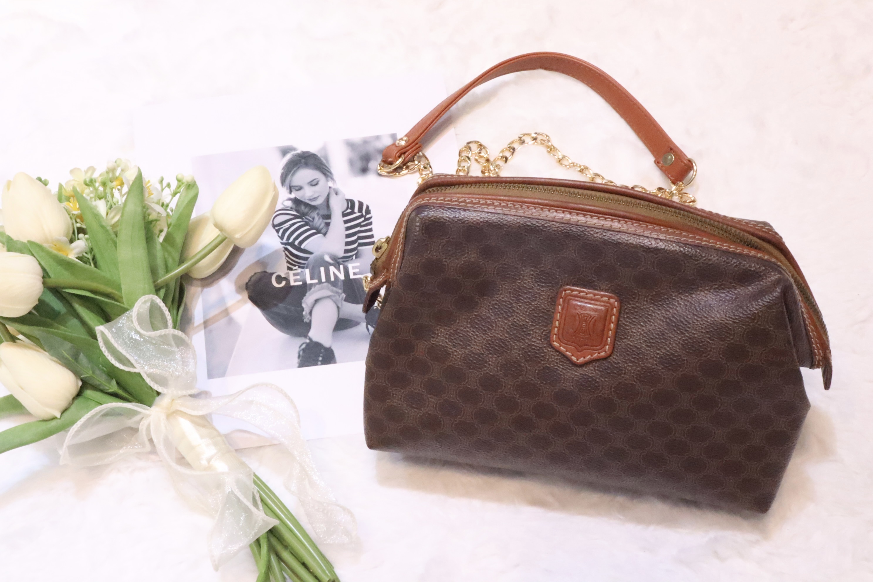 Celine pouch 中 size🤎(現貨)