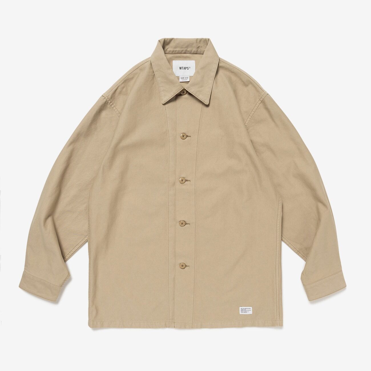 『代購商品』2025AW WTAPS CBW 02 / LS / COTTON. BACKSATIN 襯衫 252CWDT-SHM09
